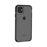 Wholesale iPhone 11 Pro Max (6.5in) Mesh Armor Hybrid Case (Black)